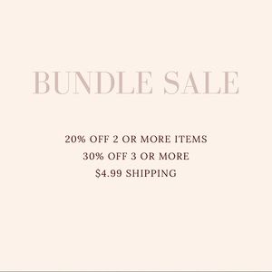Bundle Sale